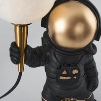 Özcan Aydınlatma 2050-2-19 Astronot Masa Lambası Siyah