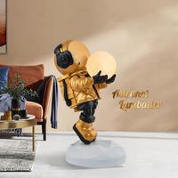 Özcan Aydınlatma 2050-4-03 B.Astronot Lambader 72Cm Sarı