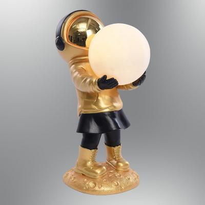 Özcan Aydınlatma 2050-5-03 Astronot Heykel Kız Sarı Renk