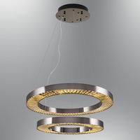 Özcan Aydınlatma 2715-2A-24 Plata 60+80'Lik Çember Sarkıt Platin