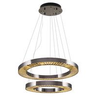 Özcan Aydınlatma 2715-2A-24 Plata 60+80'Lik Çember Sarkıt Platin