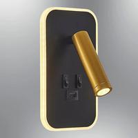 Özcan Aydınlatma 2722-03 Step Okuma Lambalı Aplik Usb Çıkışlı Sarı Başlıklı 