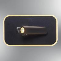 Özcan Aydınlatma 2722-19 Step Okuma Lambalı Aplik Usb Çıkışlı Siyah Başlıklı 