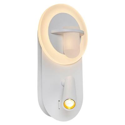 Özcan Aydınlatma 2723-05-01 Step LED Dikey Okuma Lambalı Aplik Beyaz