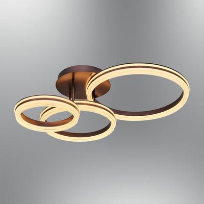 Özcan Aydınlatma 2730-3-04 Seira 3'Lü Plafoner 30+40+50 Kahve