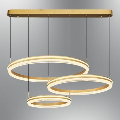 Özcan Aydınlatma 2730-3Ab-03 Seira 3'Lü Sarkıt 40+60+75 Sarı