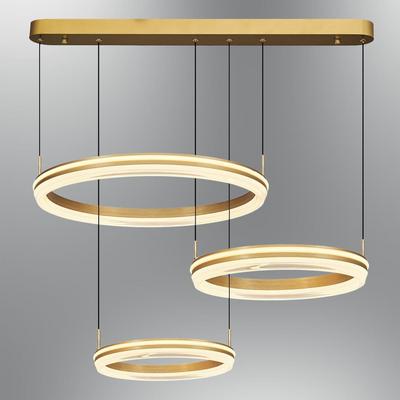 Özcan Aydınlatma 2730-3Ak-03 Seira 3'Lü Sarkıt 30+40+50 Sarı