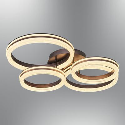 Özcan Aydınlatma 2730-4-04 Seira 4'Lü Plafoner 30+30+40+40 Kahve