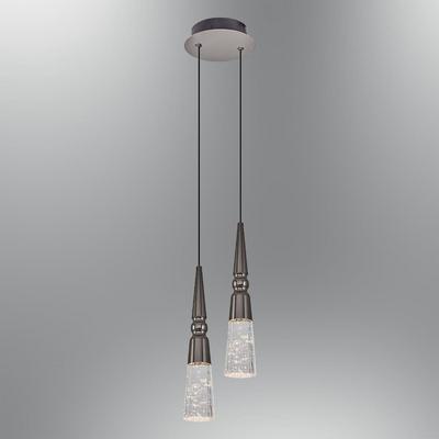 Özcan Aydınlatma 2790-2A-24 Stiles 2'Lİ Sarkıt Platin