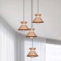 Özcan Aydınlatma 2803-4A-32 Mekik 4'Lü Sarkıt Rose Gold