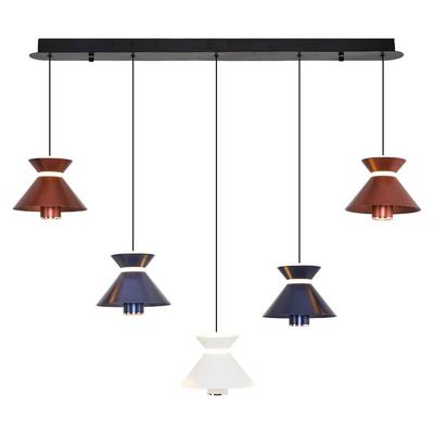 Özcan Aydınlatma 2803-5As-28 Mekik 5'Li Sıralı Sarkıt Mixed