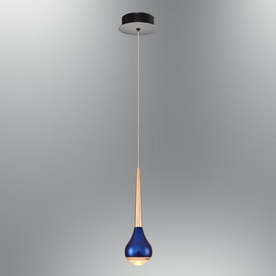 Özcan Aydınlatma 2805-1A-05 Lily Tekli Sarkıt MAVİ