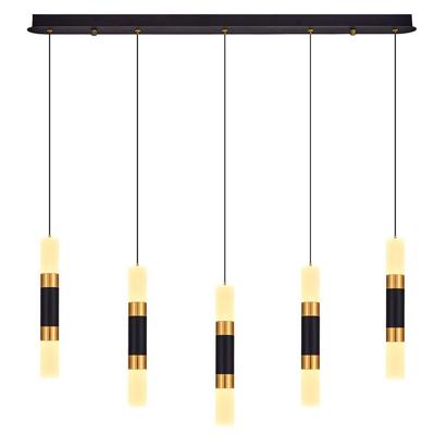 Özcan Aydınlatma 2810-5As Nunch 5'Li Sıralı Sarkıt Siyah