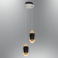 Özcan Aydınlatma 2814-2A Eggs 2'li Yuvarlak Sarkıt Platin