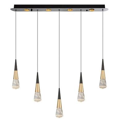 Özcan Aydınlatma 2817-5as 5'li Sıralı Sarkıt Platin