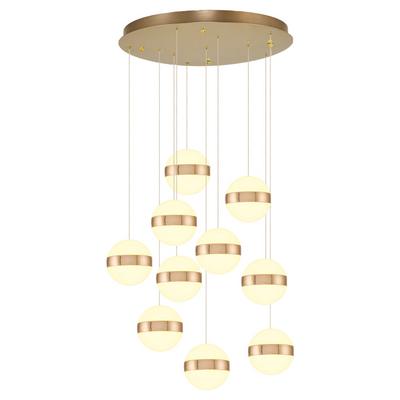 Özcan Aydınlatma 2820-10A Filou 10'lu Yuvarlak Sarkıt rose