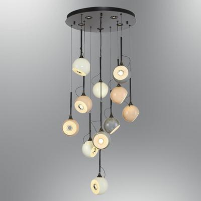 Özcan Aydınlatma 2822-11A-28 Fleas 11'Lİ Yuvarlak Sarkıt Mixed