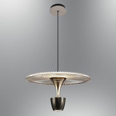 Özcan Aydınlatma 2823-1A-24 Flare Tekli Sarkıt Platin