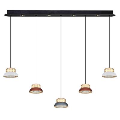 Özcan Aydınlatma 2826-5As-28 Haat 5'Li Sıralı Mıx Sarkıt Mixed