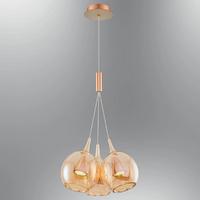 Özcan Aydınlatma 2832A-3A-12 Bunch 3 Lü Sarkıt Avize Amber