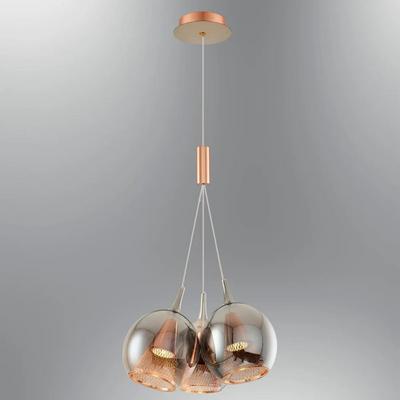 Özcan Aydınlatma 2832A-3A-16 Bunch 3 Lü Sarkıt Avize Gri