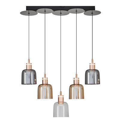 Özcan Aydınlatma 2833-5As-28 Potiri 5'Li Sıralı Sarkıt Mixed