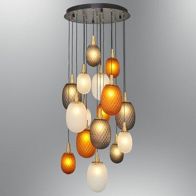 Özcan Aydınlatma 2834-16A-28 Mest 16'Lı Yuvarlak Mix Sarkıt