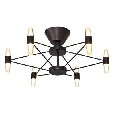 Özcan Aydınlatma 2845-6-19 Phulu 6'LI Plofonyer Siyah