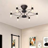 Özcan Aydınlatma 2845-6-19 Phulu 6'LI Plofonyer Siyah