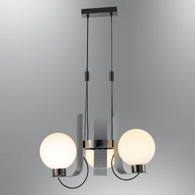Özcan Aydınlatma 3117-3A-24 Globe 3 Lü Avize Platin