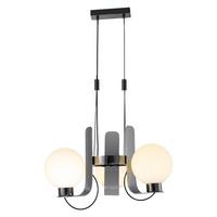 Özcan Aydınlatma 3117-3A-24 Globe 3 Lü Avize Platin