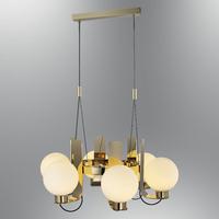 Özcan Aydınlatma 3117-6A-03 Globe 6 Lı Avize Sarı