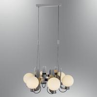 Özcan Aydınlatma 3117-6A-24 Globe 6 Lı Avize Platin
