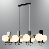 Özcan Aydınlatma 3117-8AS-24 Globe 8 Lı Avize Platin