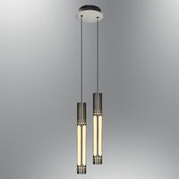 Özcan Aydınlatma 3118-2A-24 Flute İkili Sarkıt Platin