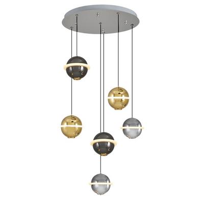 Özcan Aydınlatma 3126-6A Opto 3 Lı Sarkıt Karışık