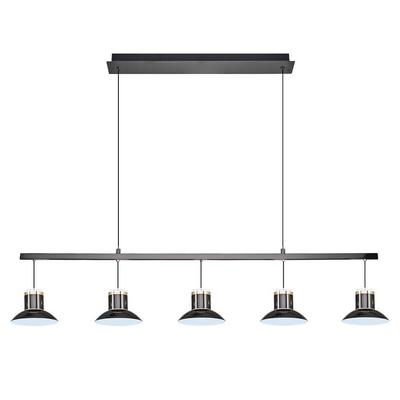 Özcan Aydınlatma 3127-5AS Foola 5'li Sıralı Sarkıt Kumandalı Platin