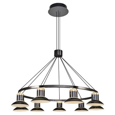 Özcan Aydınlatma 3127-9A Foola 9'lu Sarkıt Kumandalı Platin