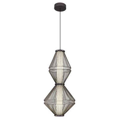 Özcan Aydınlatma 3224-2-24 Trian 2 Telli Sarkıt Platin