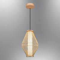 Özcan Aydınlatma 3224K-1-03 Trian Tek Telli Küçük Sarkıt Sarı