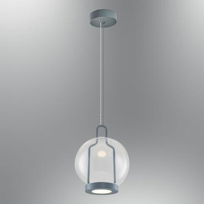 Özcan Aydınlatma 3434-1A-16 Krater Tekli Sarkıt Gri