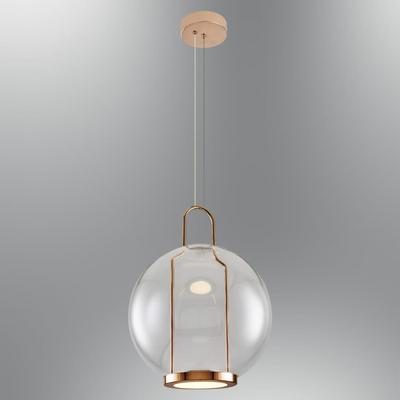 Özcan Aydınlatma 3434-2A-03 Krater Tekli Sarkıt Sarı