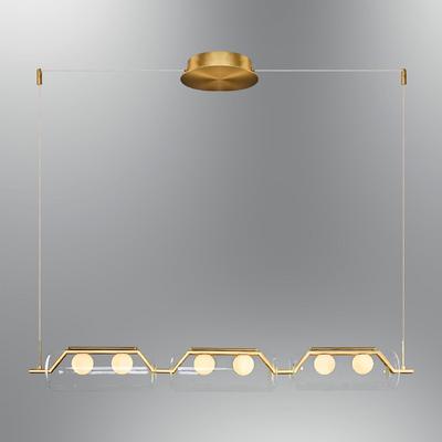 Özcan Aydınlatma 3436-3As-03 Ponni 3'Lü Sıralı Sarkıt Sarı