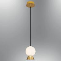 Özcan Aydınlatma 4124Y-1A Glason Tekli Sarkıt Eskitme