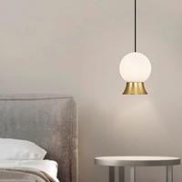 Özcan Aydınlatma 4124Y-1A Glason Tekli Sarkıt Eskitme