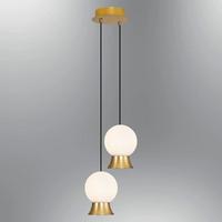 Özcan Aydınlatma 4124Y-2A Glason 2'li Sarkıt Eskitme