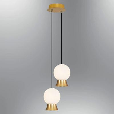 Özcan Aydınlatma 4124Y-2A Glason 2'li Sarkıt Eskitme