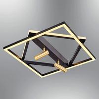 Özcan Aydınlatma 4157-2 Flush 2 Spotlu Armatür Siyah-Eskitme