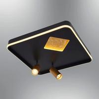 Özcan Aydınlatma 4157-9 Flush Armatür Gold Kare