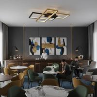 Özcan Aydınlatma 4158-1-20 Square 3'Lü Plafonyer Siyah-Eskitme